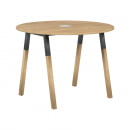 Конференц-стол Forta FRST 1020 Дуб Гамильтон Белый премиум_0