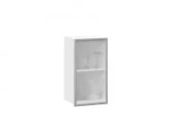 Шкаф кухонный 400 со стеклом (левый) Шервуд ЛД 281.321.000.110 Белый_7