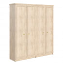 Шкаф высокий 2-х секционный с глухими дверьми RHC 180.1 Дуб Девон_1