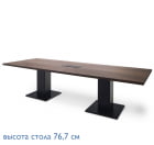 RENZ/TESLA Стол д/перегов L320 ЭВКАЛИПТ МОРЕН/ЧЕРН 104 402 ECL BL_2