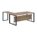 Стол с боковой приставкой ENIO ECT 1819 Кария Пальмира/Антрацит_4