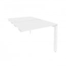 Стол-приставка двойной на П-образном м/к к опорным элем. ONIX O.MP-D.SPR-1.7 Белый Бриллиант_41