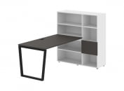 Рабочая станция EDIS EVRST 1215 Мокко Черный Белый_85