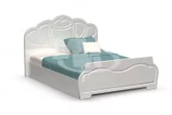 Кровать 1 Гармония 02 Белый глянец_0