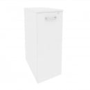 Тумба высокая выдвижная приставная / опорная ONIX O.VTPO-7 Белый Бриллиант_23