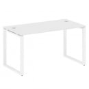 Стол письменный на О-образном м/к METAL SYSTEM БО.СП-3 Белый/Белый_32