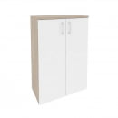 Шкаф средний широкий (2 средних фасада ЛДСП) ONIX O.ST-2.3 Дуб Аттик/Белый_41