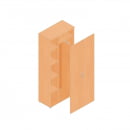 Шкаф Проспект Р.Ш-8 бук светлый_2