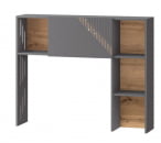 Надстройка (лев/прав) Монако 902.25 Дуб Вотан Оникс Графит_0