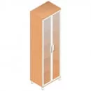 Шкаф для сувениров С.Ш-3СТА Бук светлый_2