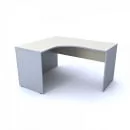 Стол письменный левый СА-4 Л Клен/металлик_30