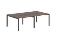 Бенч-система 4-местная EDIS EUWST 2313 Дуб Денвер темный Мокко_46