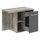 Тумба приставная MORRIS TREND MCRT 1055(L/R) Сосна Нордик Антрацит_0