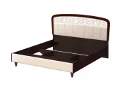 Кровать 180*200 Катрин 92.04 Дуб венге Белый песок Санчо крем_5