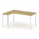 Стол эргономичный левый CONCEPT CN.OSA-002(L) Дуб Винченцо Белый_0