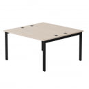 Бенч-система на 2 места на металлокаркасе Everprof EVO 254S016 Дуб Соната Черный_5