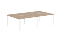 Бенч-система 4-местная EDIS EUWST 2716 Дуб Денвер светлый Белый_73