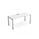 Стол рабочий GLOSS LINE НСР-П.005.1 Белый Премиум_15