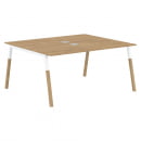 Рабочая станция Forta FWST 1513 Белый премиум Дуб Гамильтон_8