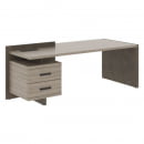 Стол руководителя левый WOOD&STONE СФ-531301 Дрифтвуд Бетон Чикаго темный_8