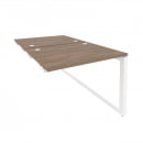 Стол-приставка двойной на О-образном м/к к опорым элем. ONIX O.MO-D.SPR-1.8 Дуб Аризона/Белый_19