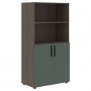 Шкаф с 1 комплектом глухих малых дверей VELION VMCS 80.5 Нефрит Дуб_41