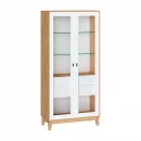 Шкаф двухстворчатый Бари ЛД 698.030.000 Дуб Золотой Белый_0