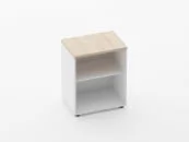 Тумба открытая Deka 9.01.06 Дуб Сантана светлый/Белый_0