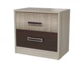 Тумба прикроватная Румба 4-0924 Дуб Сонома Венге_0