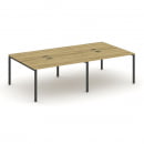 Рабочая станция двухсторонняя на 4 места CONCEPT CN.DRS-005 Дуб Винченцо Антрацит_4