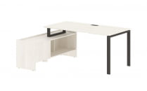 Стол с тумбой EDIS EUCT 17814 Ясень Траун Мокко_42