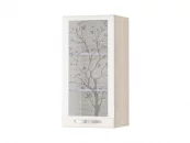 Шкаф-витрина кухонный (лев/прав) Графит 74.04.1_34