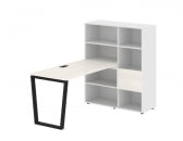 Рабочая станция EDIS EVRST 1113 Ясень Траун Черный Белый_81