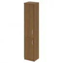 Шкаф высокий узкий левый (1 низкая дверь ЛДСП NOVA S В.СУ-1.3 L Орех Гварнери_12