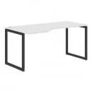 Стол письменный левый XTEN-Q XQCET 169 L Бук Тиара Алюминий_2