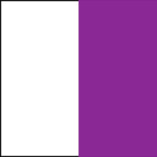 Белый/Фиолетовый