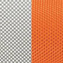 Серое-оранжевое