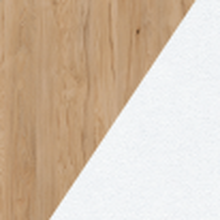 Дуб натуральный светлый/белый матовый