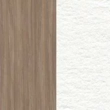 Дуб Аризона/Белый металл