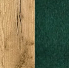 Дуб Крафт золотой/Велюр 014