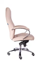 Кресло руководителя Kron M экокожа Бежевый
