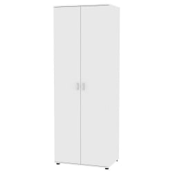 Шкаф распашный Алиса (H4) 2230х800х540 ручка скоба 96мм (Белый)