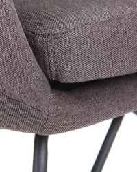 Кресло DOBRIN KIARA (серая ткань (LAR-106D-26)) 2 шт