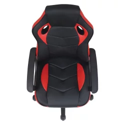Кресло компьютерное BRABIX Fighter GM-008 экокожа Черное/красное
