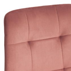 Мягкий стул CHILLY (mod. JSC-220) Велюр/металл , 44,5х52,5х88 см, Coral (коралловый) HLR44 / натуральный