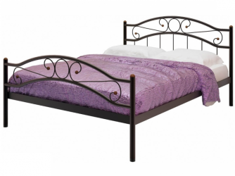 Кровать Надежда plus 1200х2000 Коричневая