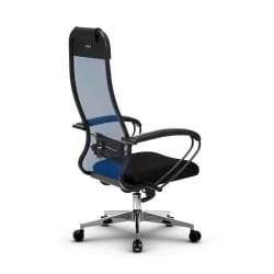 Офисное кресло МЕТТА Комплект 11, Основание 17834 Синий Black