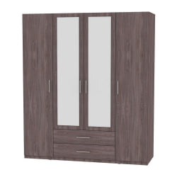 Шкаф распашный R-198х180х45-2-M(ЯАТ)