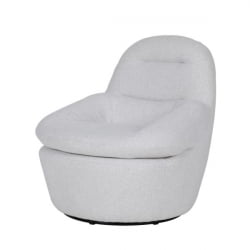 Кресло лаунж Fir светло-серый