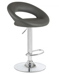 Стул барный DOBRIN MIRA (серый) 2 шт